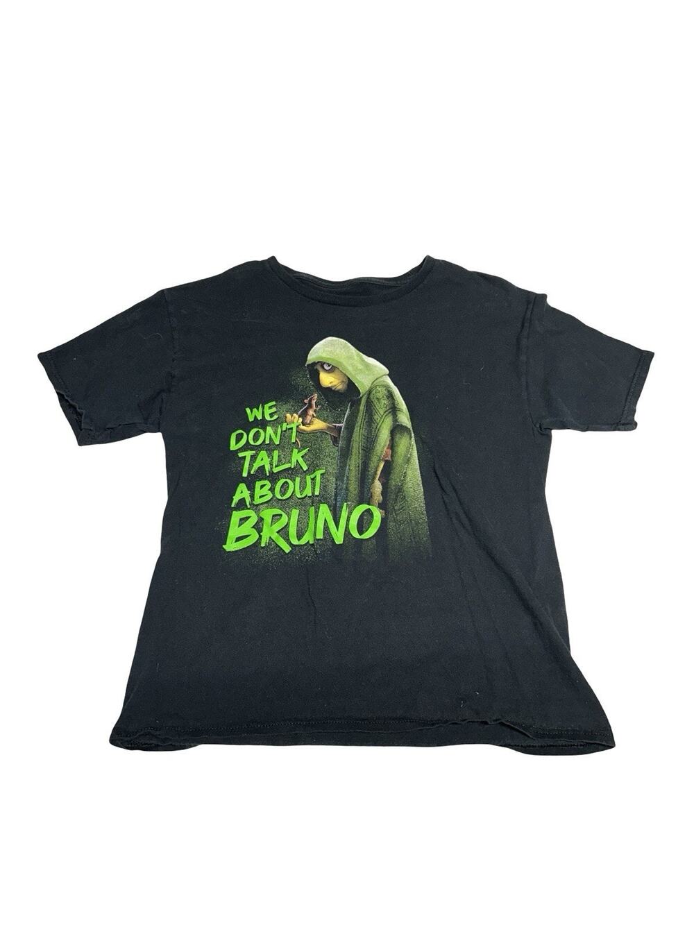 Disney Encanto We Don’t Talk About Bruno Kids XL Black Graphic T-Shirt